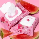BEAUTY CREATIONS SKIN MAKEUP REMOVER WIPES  WATERMELON