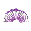 BEAUTY CREATIONS THE NEON PURPLE BROCHAS 24PC
