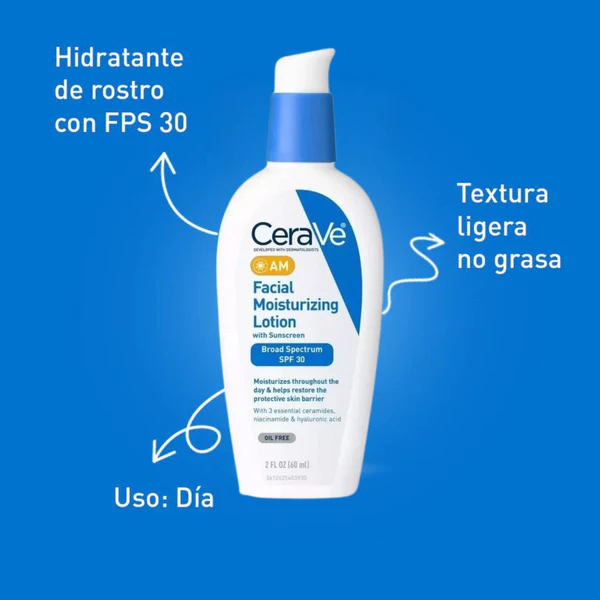 CERAVE MOISURIZING LOTION AM 89 ML