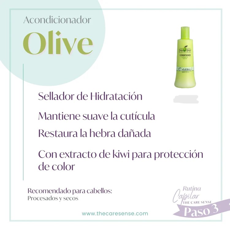 CHIHTSAI ACONDICIONADOR OLIVE LITRO