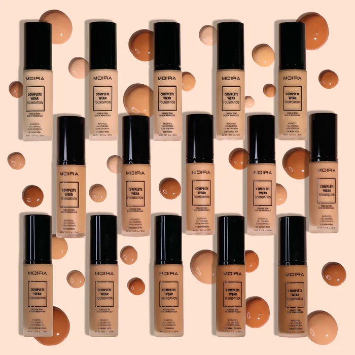 MOIRA COMPLETE WEAR FOUNDATION 450 TOASTED ALMOND