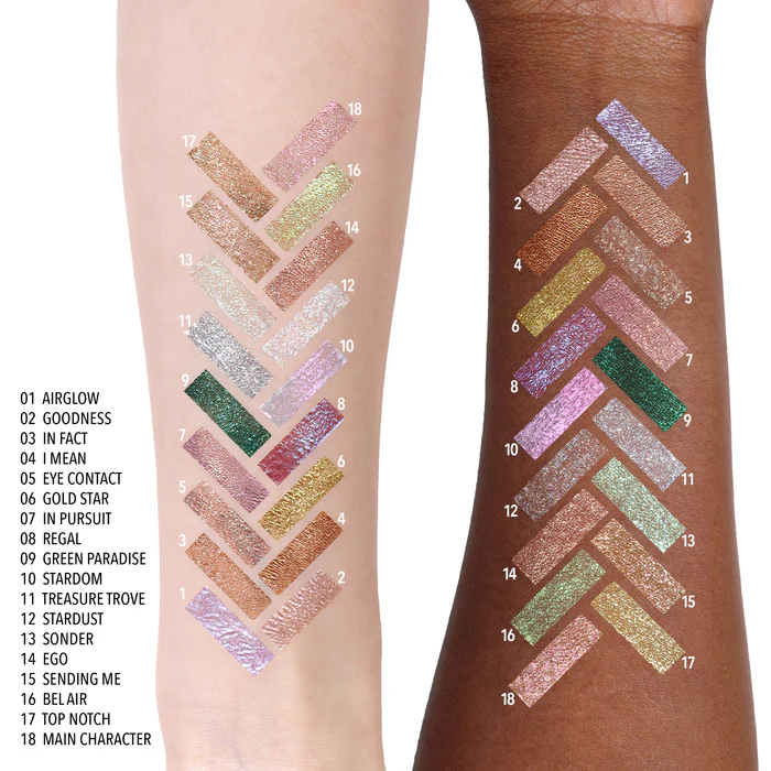 MOIRA DIAMOND DAZE LIQUID SHADOW GOLDSTAR 06