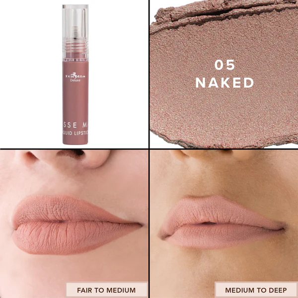 ITALIA DELUXE MATTE MOUSSE  LIQUID LIPSTICK  190-05 NAKED