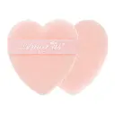 AMOR US 2 PACK-HEARTS MAKEUP POWDER PUFF
