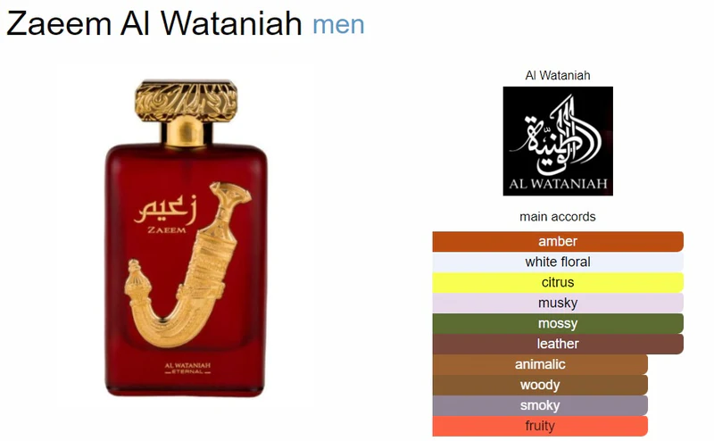 ZAEEM AL WATANIAH ETERNAL 100ML