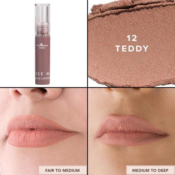 ITALIA DELUXE MATTE MOUSSE  LIQUID LIPSTICK 19-12 TEDDY