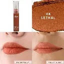 ITALIA DELUXE MATTE MOUSSE  LIQUID LIPSTICK 190-04 LETHAL