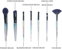 KLEANCOLOR 7 PIECE BRUSH SET & COSMETIC BAG