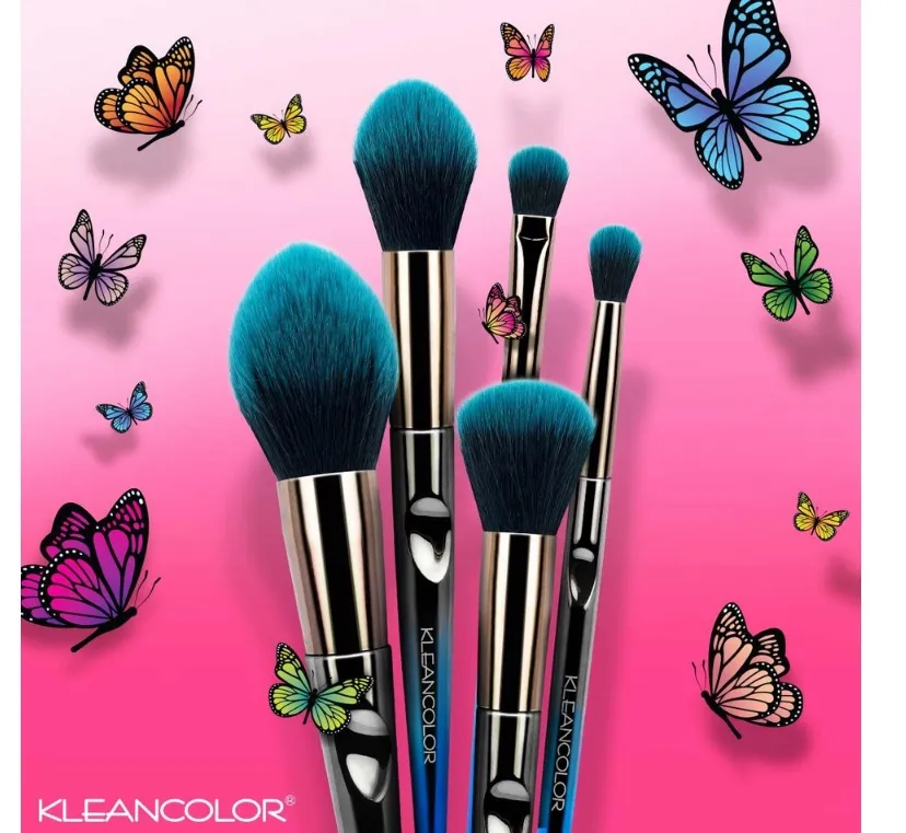 KLEANCOLOR 5 PIECE FACE & EYE BRUSH SET