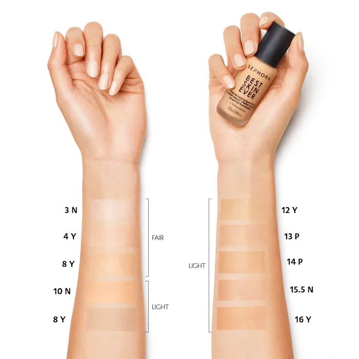 SEPHORA BEST SKIN EVER LONGWEAR FOUNDATION 31Y