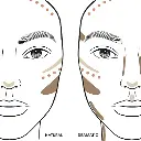 SEPHORA CONTOUR TRIO PALETTE MEDIUM DEEP