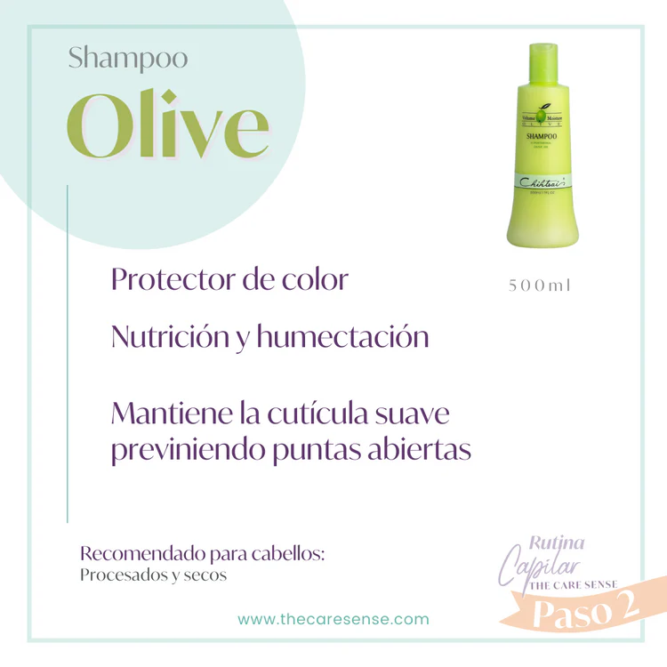 CHIHTSAI SHAMPOO OLIVE OIL 500ML