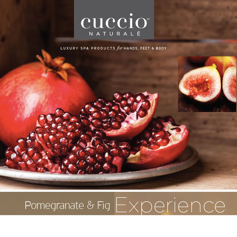 CUCCIO SEA SALT SCRUB POMEGRANATE & FIG