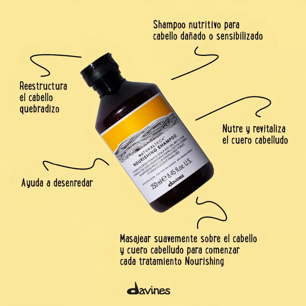 DAVINES NOURISHING SHAMPOO 250 ML
