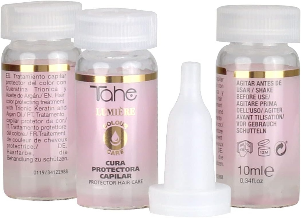 TAHE LUMIERE PROTECTORA DEL CALOR KERATINA T. Y ACEITE DE ARGAN