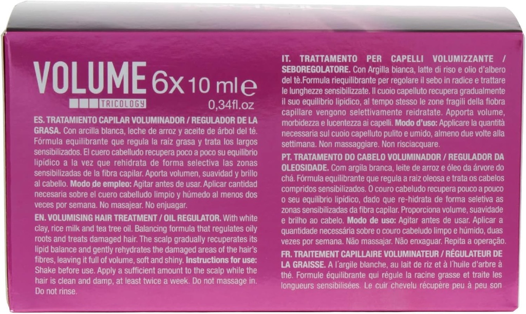 TAHE VOLUMINISING HAIR TREATMENT, OIL REGULATOR