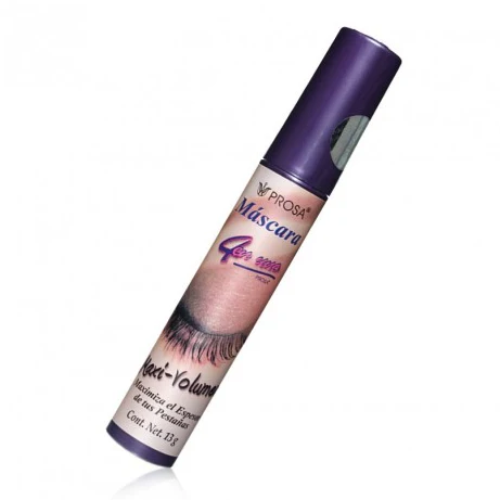 PROSA MASCARA 4 EN UNO MAXI-VOLUMEN  TAPON MORADO