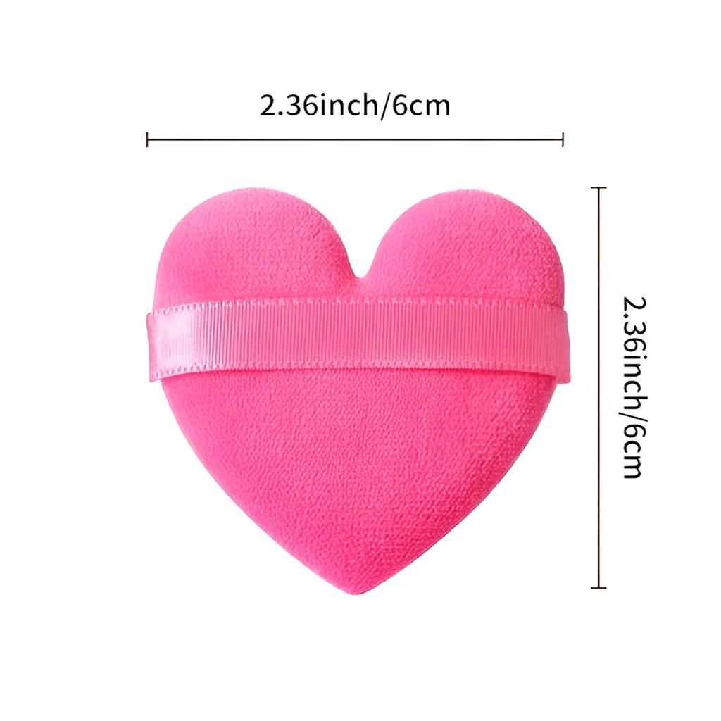 PX LOOK HEART PUFF 4PCS