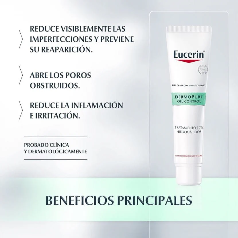 EUCERIN DERMOPURE TRATAMIENTO 10% HIDROXIÁCIDOS