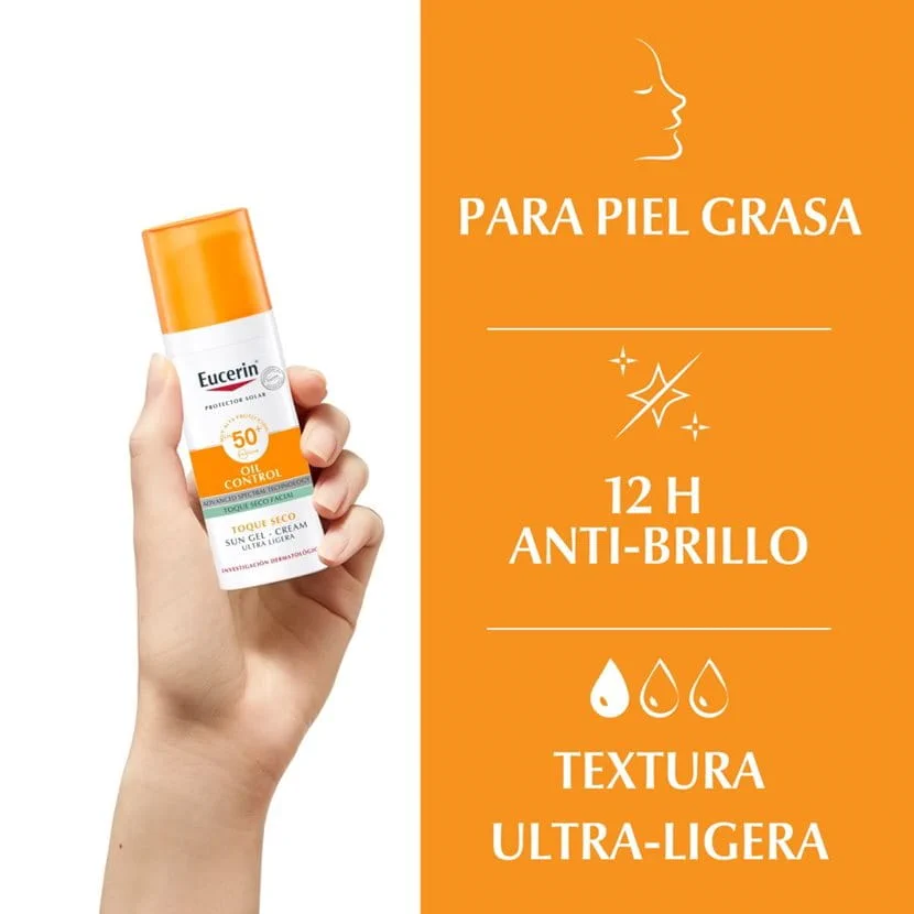EUCERIN PROTECTOR SOLAR FPS 50+MATIFICANTE PIEL MIXTA A GRASA
