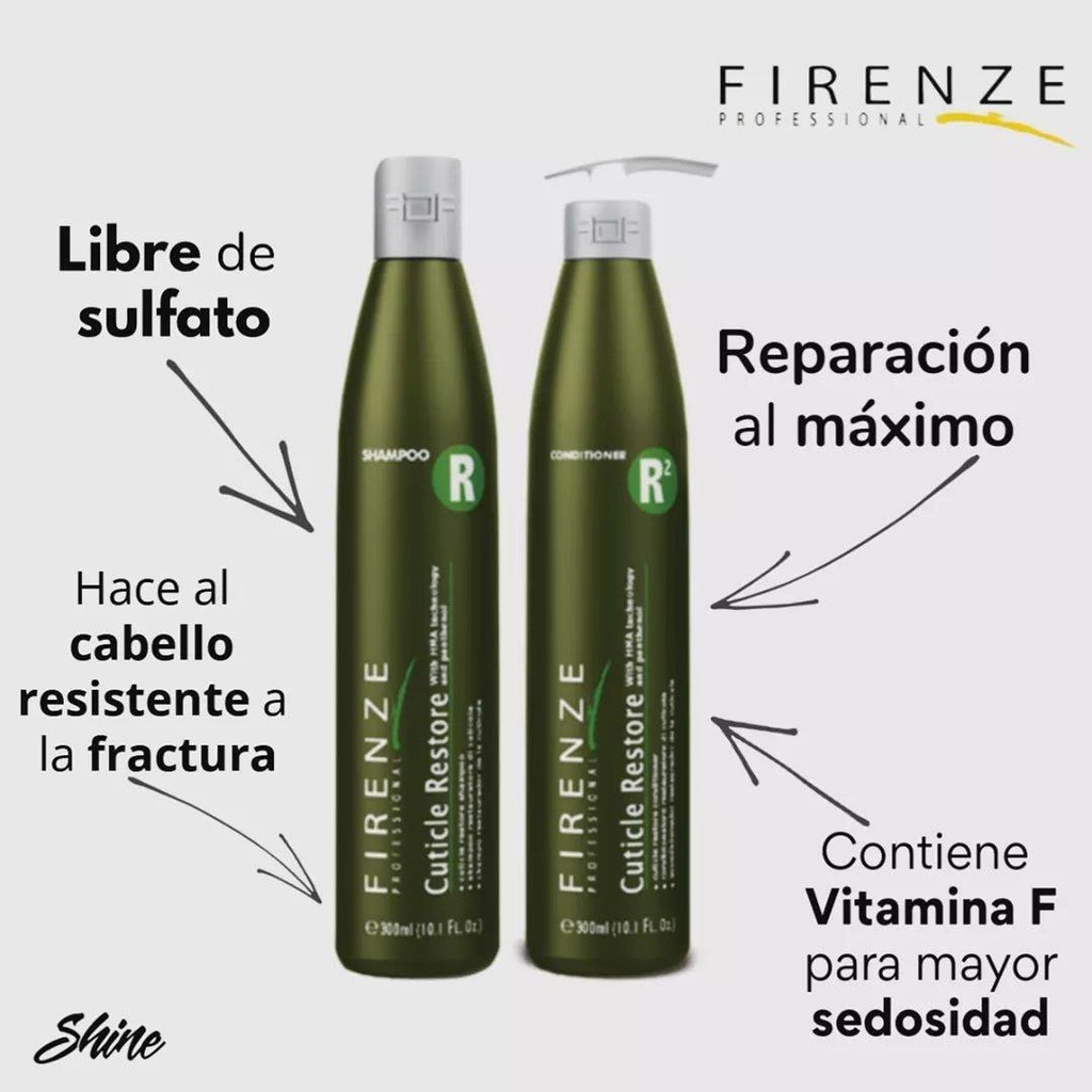FIRENZE SHAMPOO CUTICLE RESTORE 300 ML 