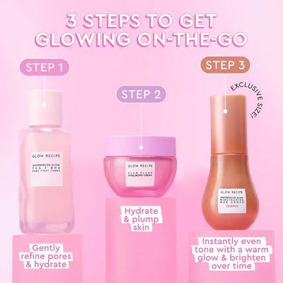 GLOW RECIPE GET GLOWING 3PC