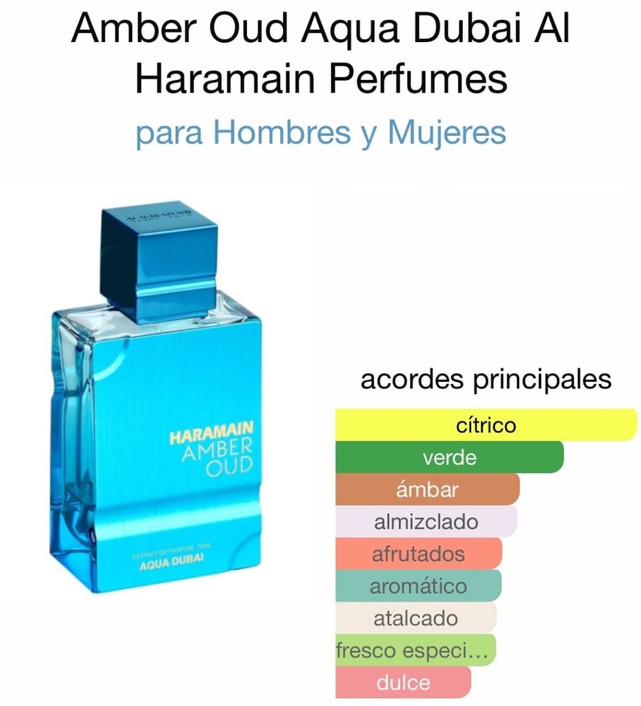 AL HARAMAIN AMBER OUD AQUA DUBAI 