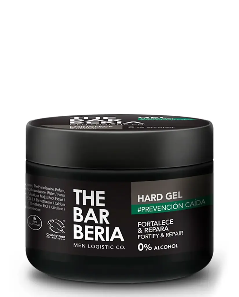 THE BARBERIA GEL FORTALECE & REPARA 0% ALCOHOL