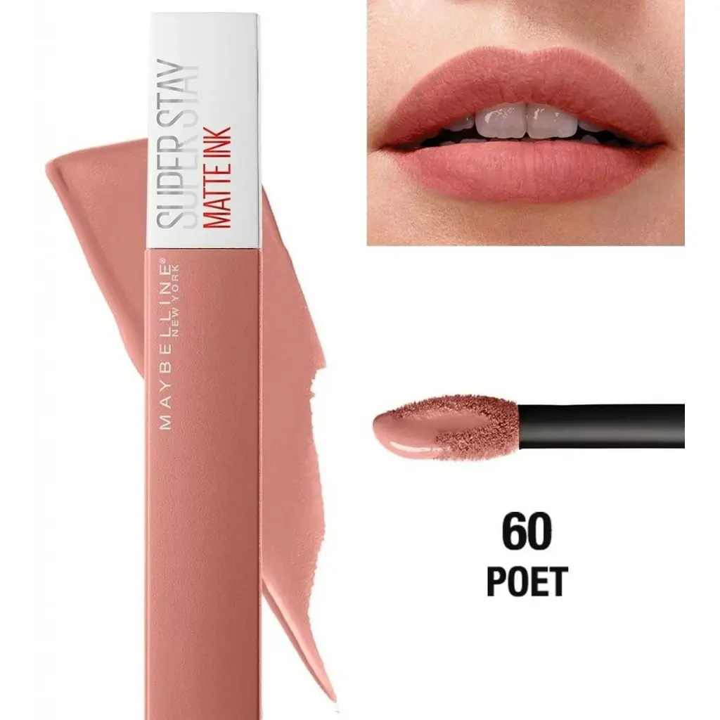 MAYBELLINE LIPSTICK 60 SUPERSTAY MATTE INK