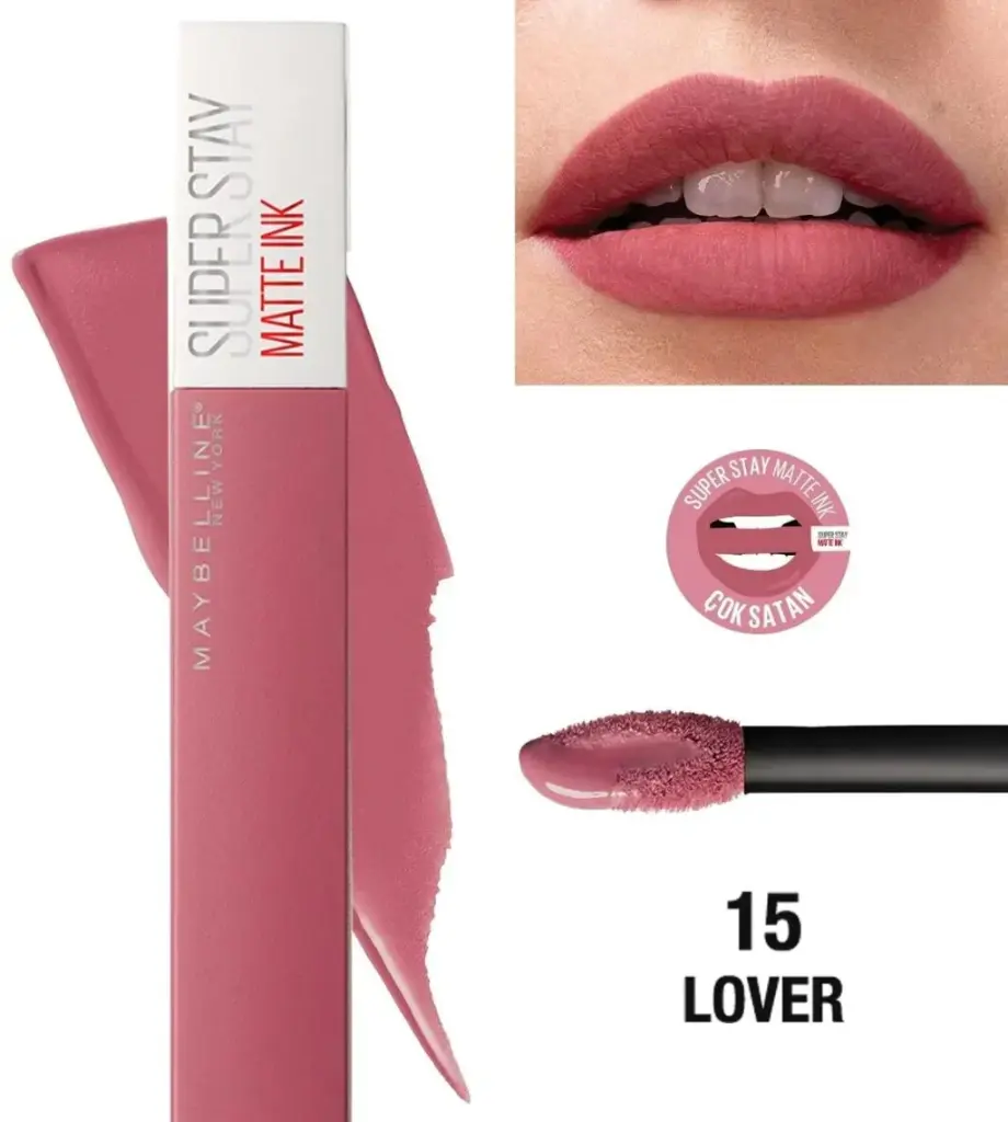 MAYBELLINE LIPSTICK 15 SUPERSTAY MATTE INK