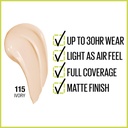 MAYBELLINE 115 SUPERSTAY 24H FOUNDATION