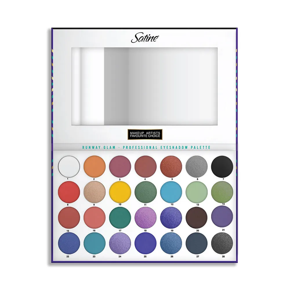 SATINE PALETA DE SOMBRAS RUNWAY