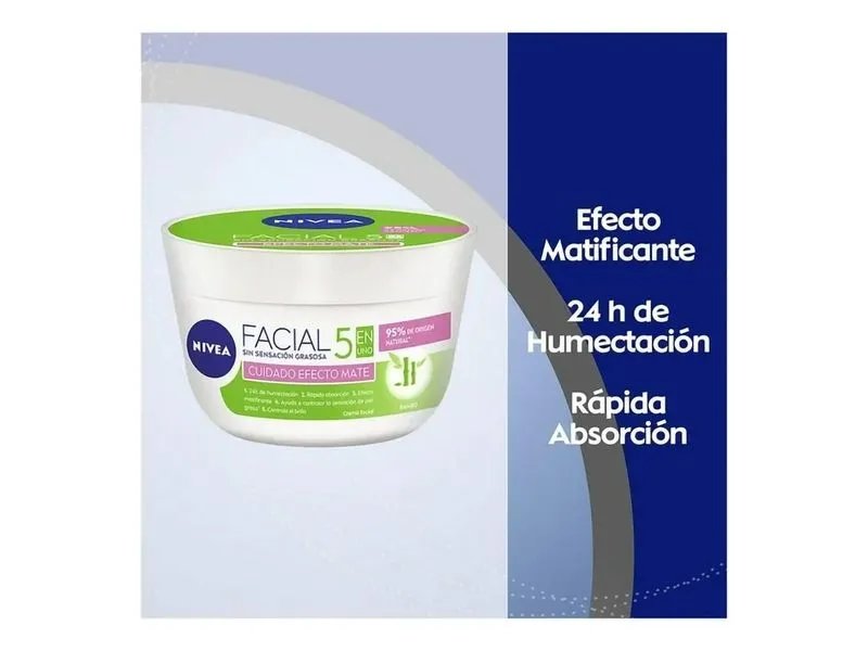 NIVEA FACIAL 5 EN 1 EFECTO MATTE