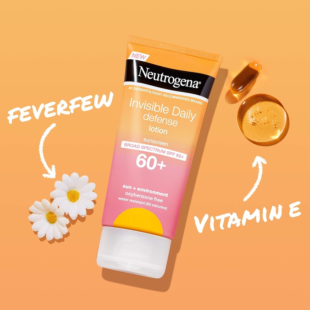 NEUTROGENA INVISIBLE SUNSCREEN SPF60+ 88ML