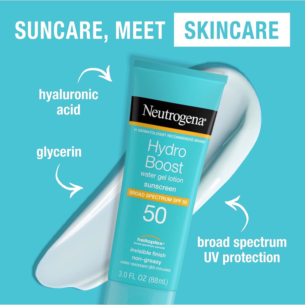NEUTROGENA PROTECTOR SOLAR SPF50 WATER GEL LOTION