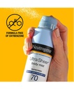NEUTROGENA ULTRA SHEER BODY MIST SPF 70