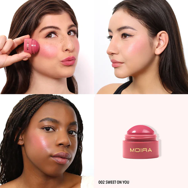 MOIRA SOFT BLUSH BALM  002 SWEET ON YOU