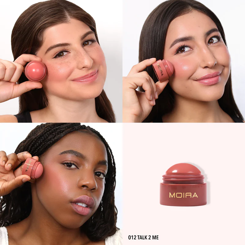 MOIRA SOFT BLUSH BALM 012 TALK 2 ME 