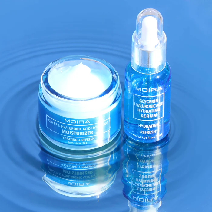 MOIRA GLYCERIN HYALURONIC ACID HYDRATING MOISTURIZER  HYDRATING+REFRESH 