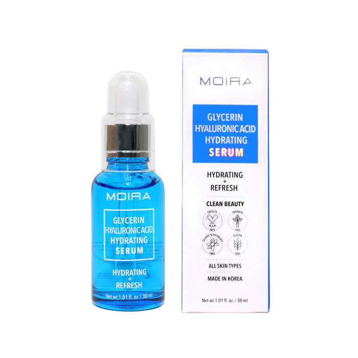 MOIRA GLYCERIN HYALURONIC ACID HYDRATING SERUM  HYDRATING+ REFRESH