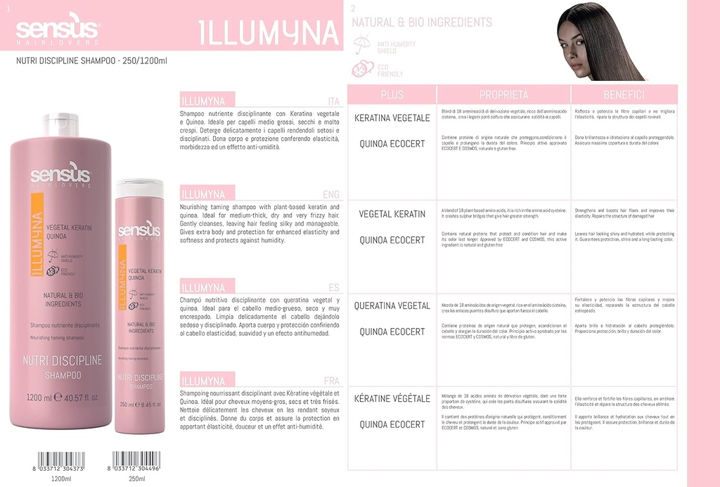 SENSUS NUTRI DISCIPLINE SHAMPOO