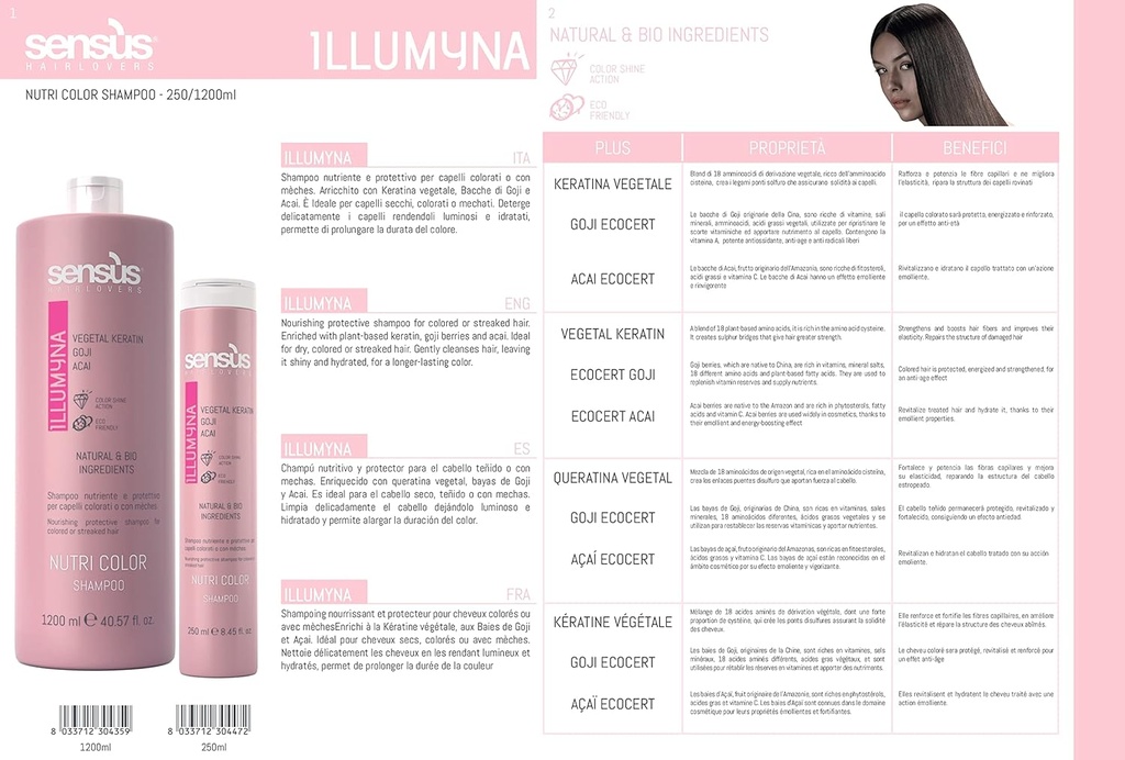 SENSUS NUTRI COLOR SHAMPOO