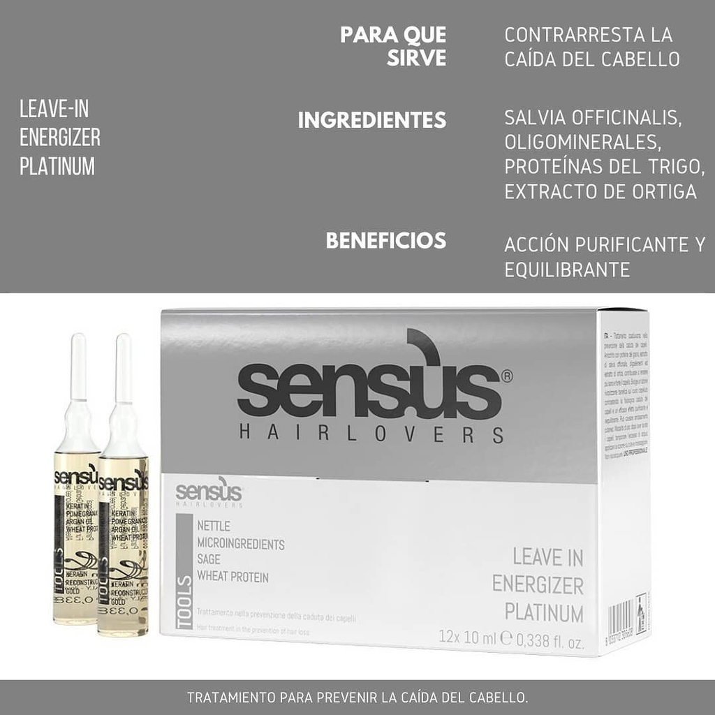 SENSUS LEAVE IN ENERGIZER PLATINUM