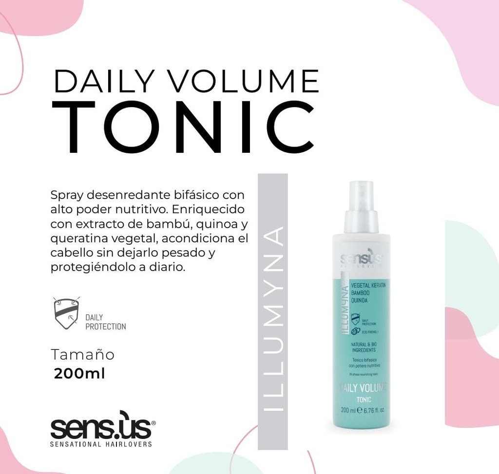 SENSUS ILLUMYNA DAILY VOLUME TONIC 200ML 