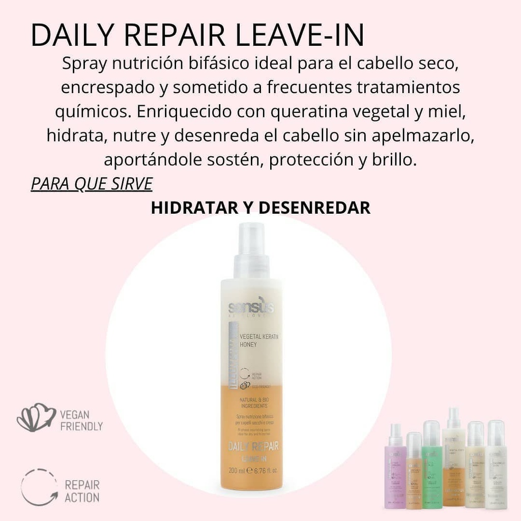 SENSUS ILLUMYNA DAILY REPAIR LEAVE-IN 200ML