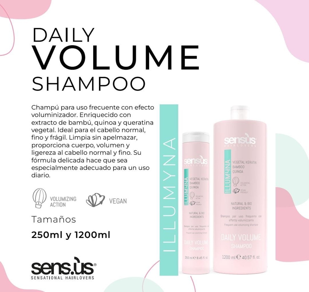SENSUS DAILY VOLUME SHAMPOO