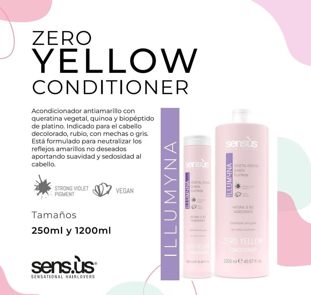 SENSUS ZERO YELLOW CONDITIONER 1200ML 