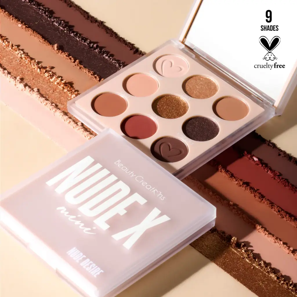 BEAUTY CREATIONS NUDE X SHADOW PALETTE MINI NUDE DESIRE