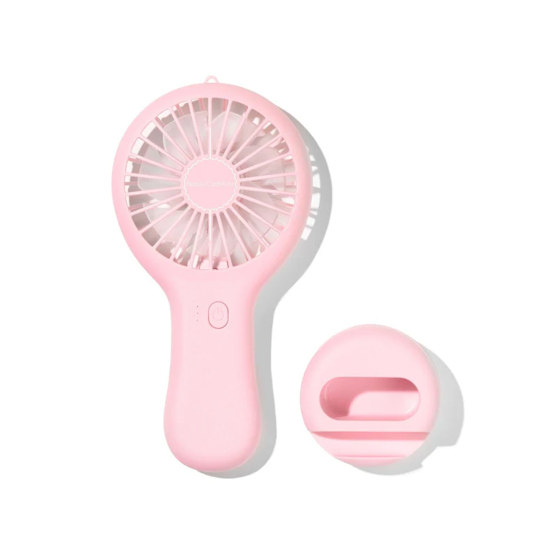 BEAUTY CREATIONS PORTABLE HANDHELD FAN PINK