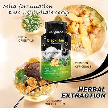 BLACK HAIR SHAMPOO 20ML